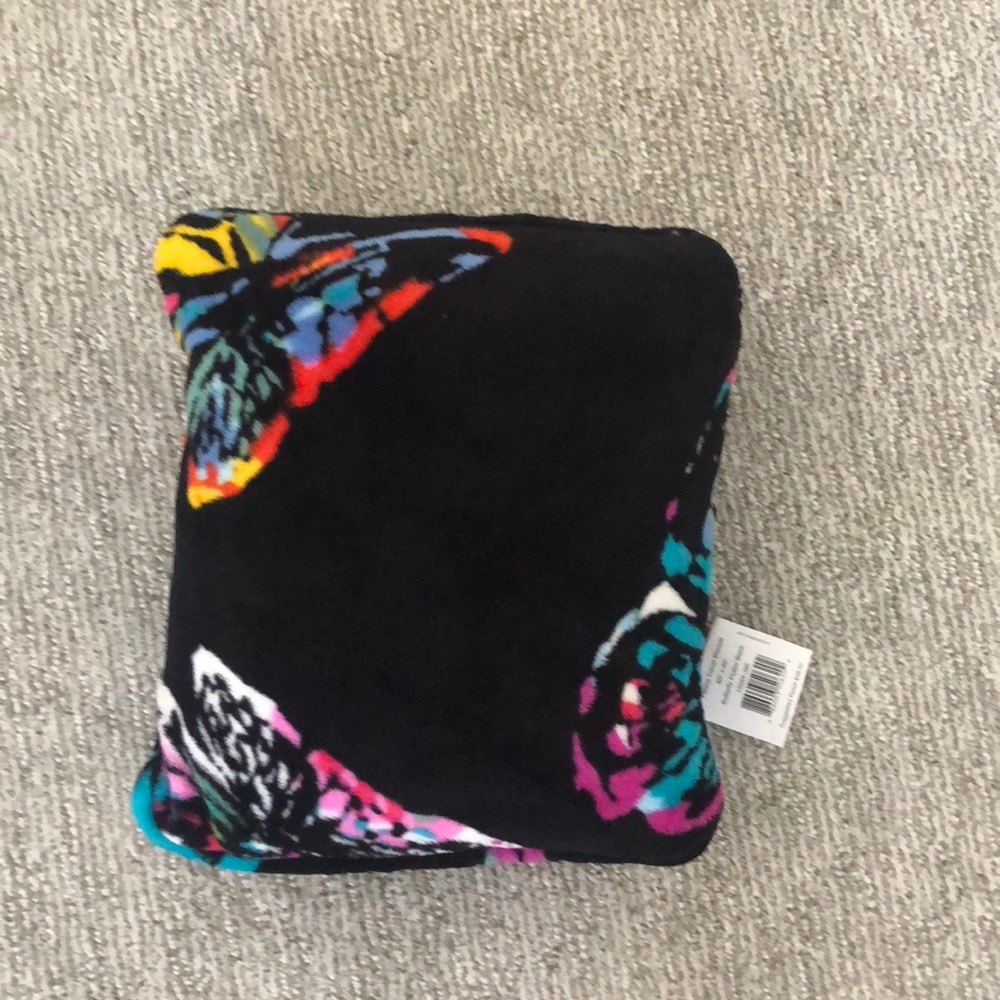 Vera Bradley foldable travel blanket